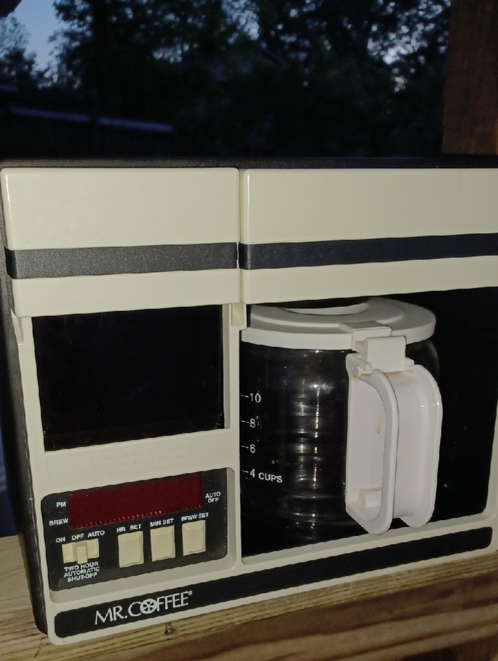 Vintage Mr. Coffee Under Cabinet Coffee Maker UTC-303